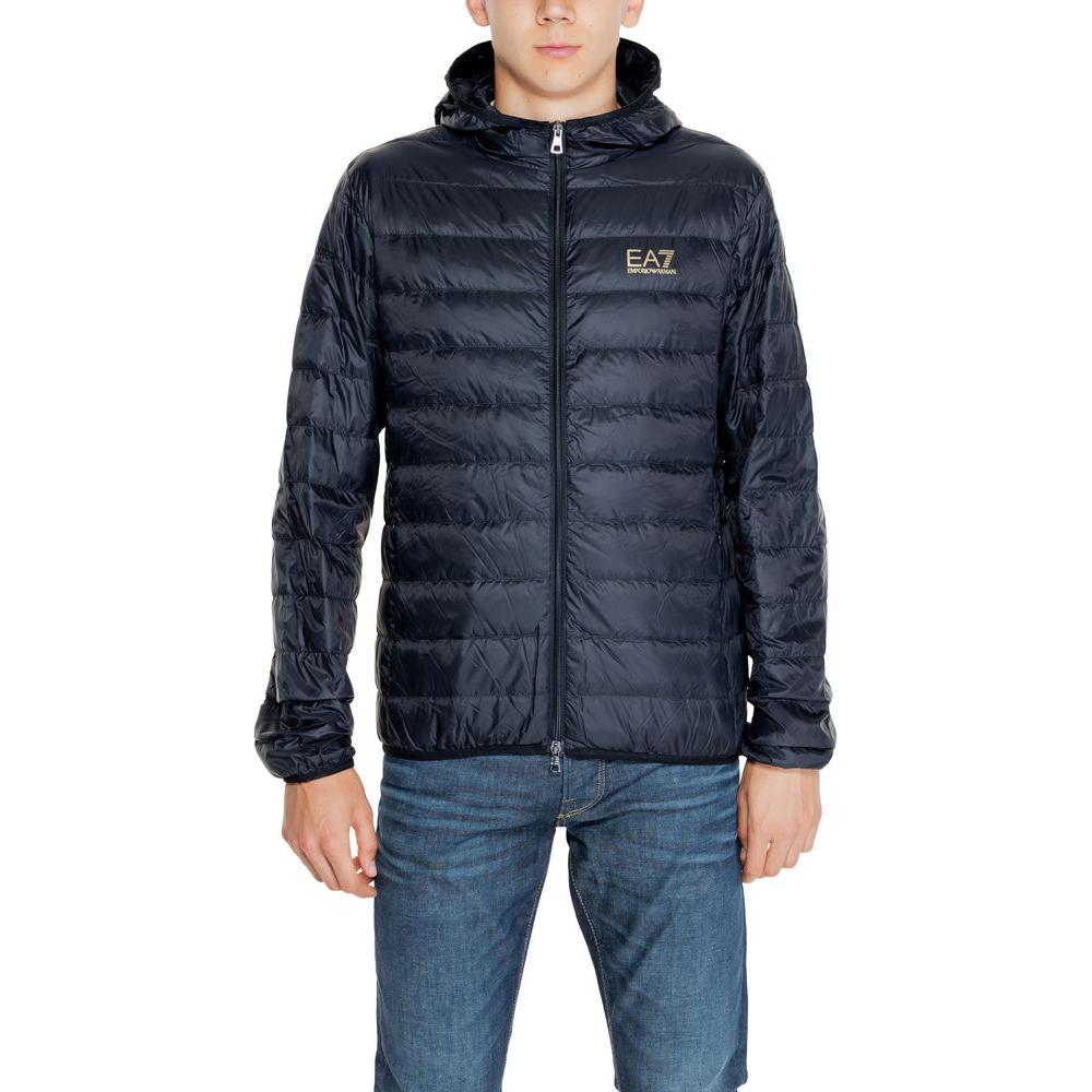 EA7 Emporio Armani Bicolor Polyamide Jacket EA7 Emporio Armani