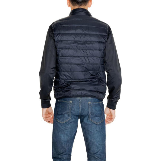 EA7 Emporio Armani Bicolor Polyamide Jacket EA7 Emporio Armani