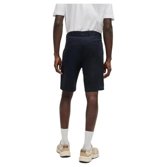 Hugo Boss Blue Cotton Short Hugo Boss