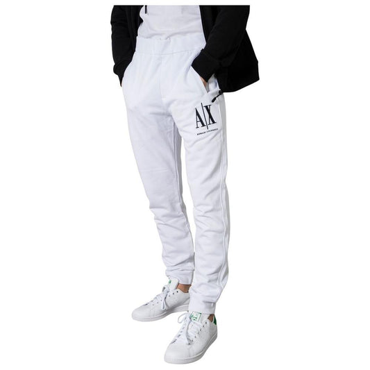 Armani Exchange White Cotton Jeans & Pant Armani Exchange