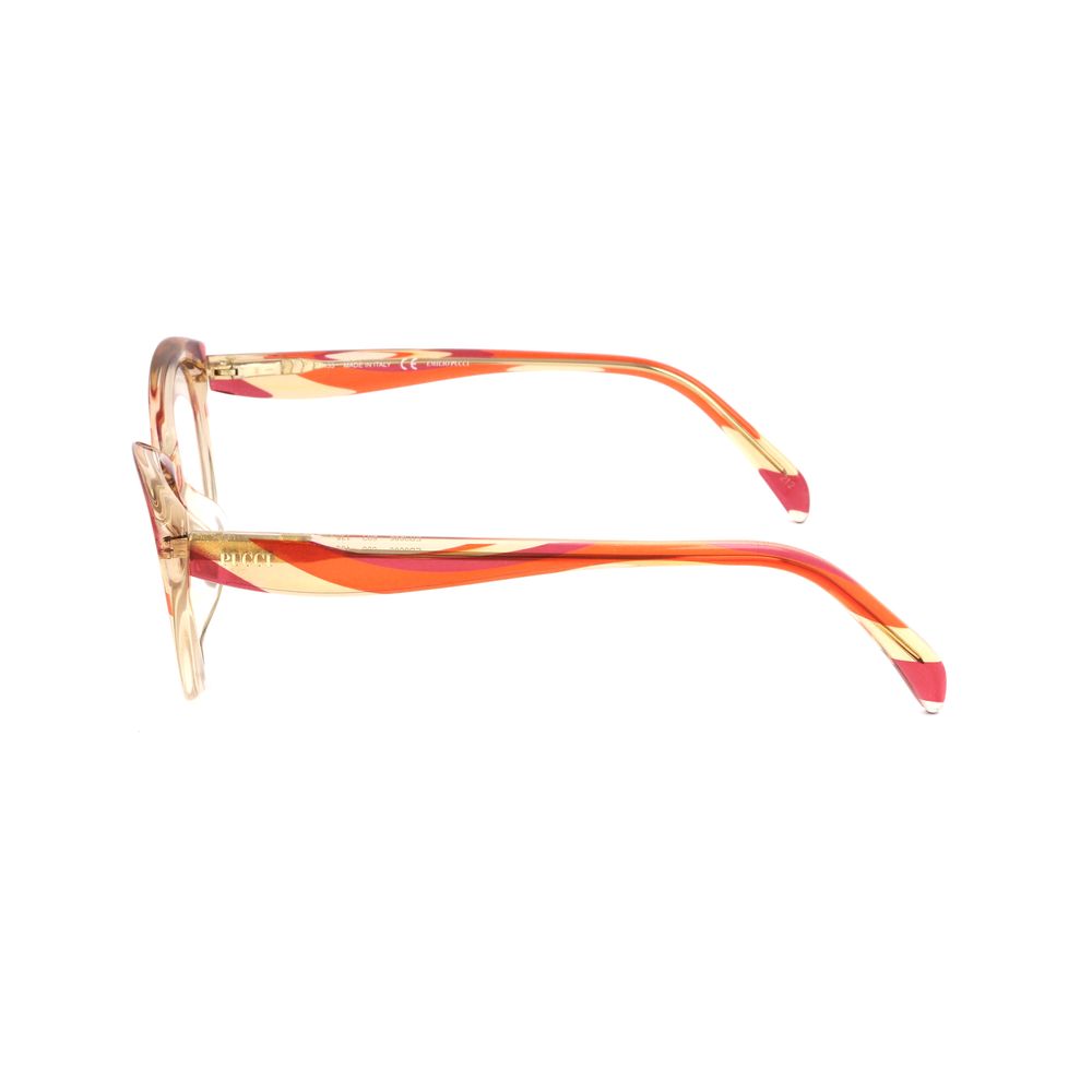 Emilio Pucci Multicolor Plastic Glasses (Frames)