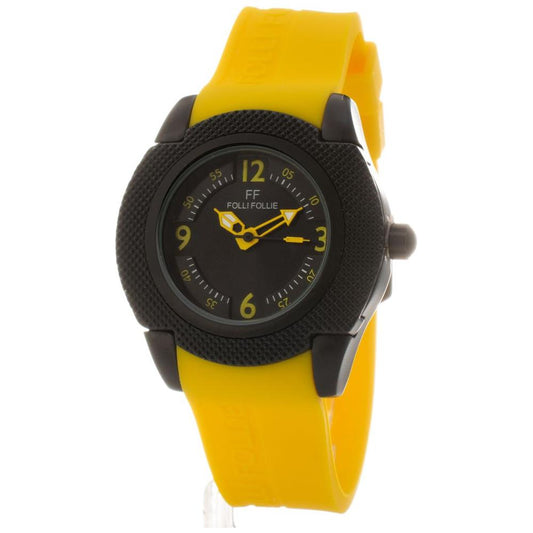 Folli Follie Yellow Silicone Watch Folli Follie Dark Slate Gray