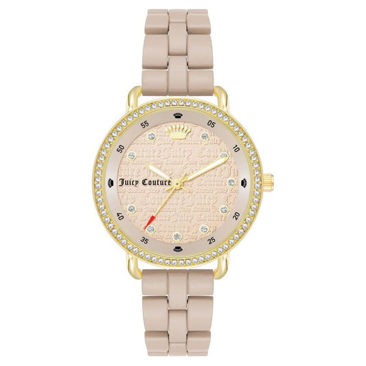 Juicy Couture Beige Metal Watch Juicy Couture Light Gray