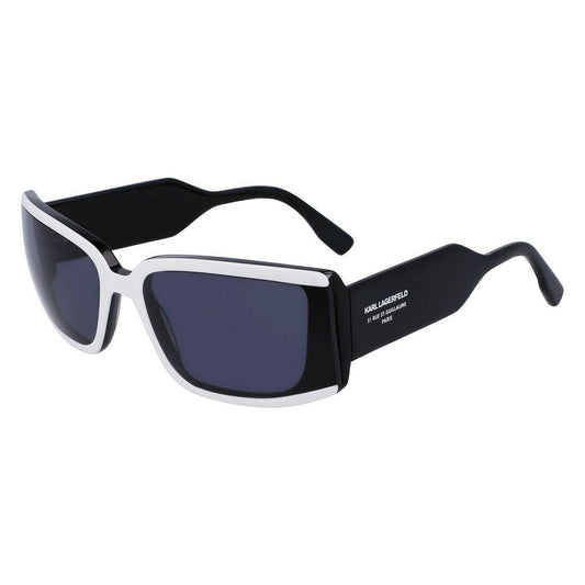 Karl Lagerfeld Black Acetate Sunglasses Karl Lagerfeld Dark Slate Gray
