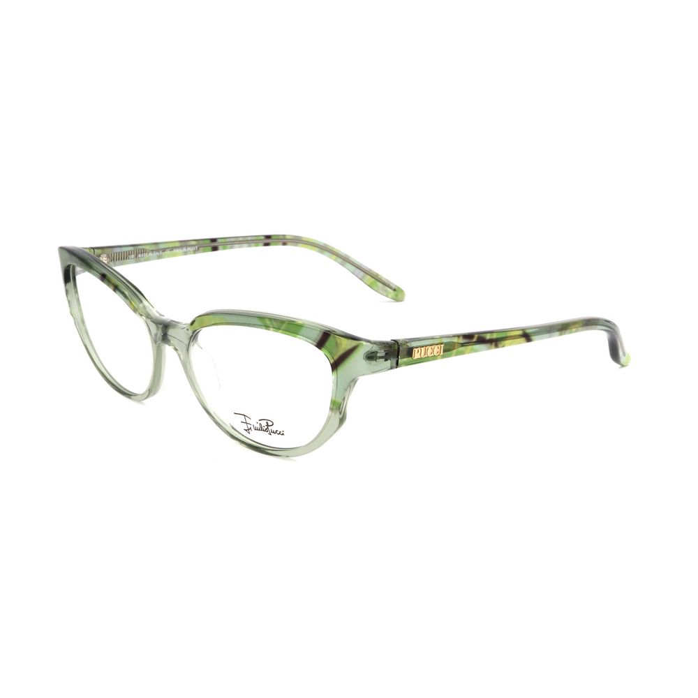 Emilio Pucci Green Plastic Glasses (Frames)