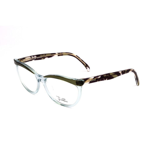 Emilio Pucci Green Plastic Glasses (Frames) Emilio Pucci