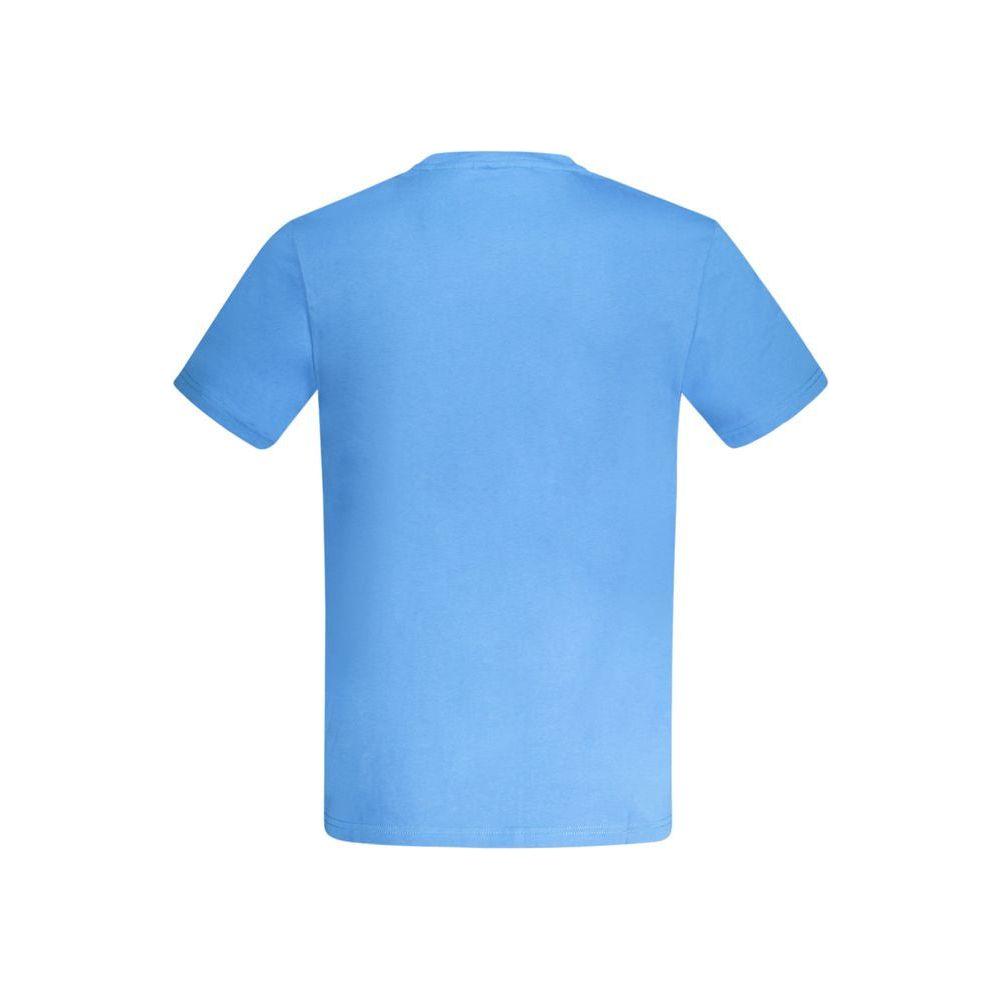 Napapijri Blue Cotton T-Shirt Napapijri