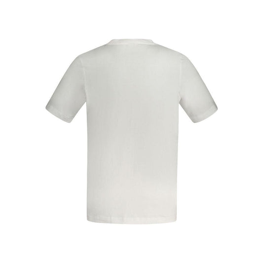 Kappa White Cotton T-Shirt Kappa