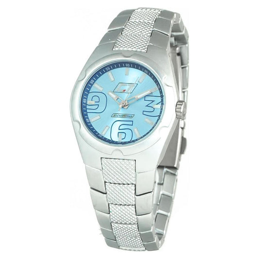 Chronotech Silver Steel Watch Chronotech Light Gray