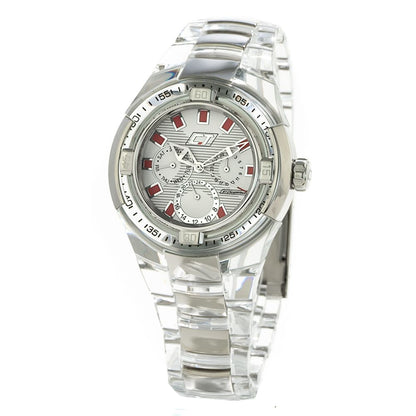 Chronotech Transparent Polycarbonate Dress Watch