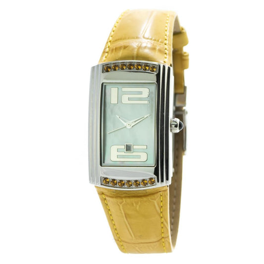 Chronotech Bicolor Leather Dress Watch Chronotech