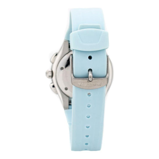 Chronotech Blue Rubber Watch Chronotech Light Gray