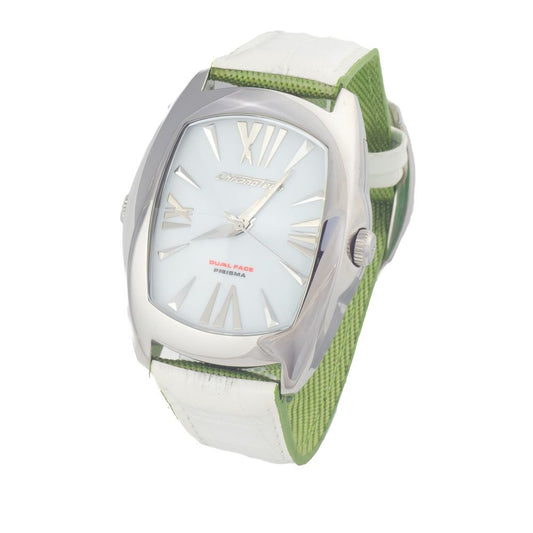 Chronotech Bicolor Leather Dress Watch Chronotech