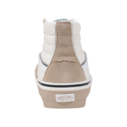 Vans Beige Leather High Top Sneakers Vans