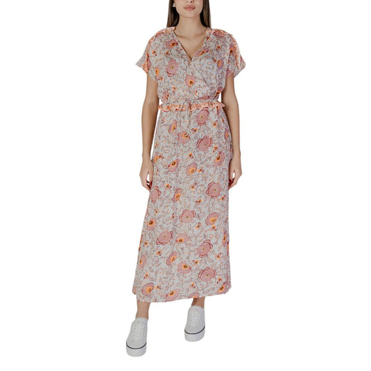 B.Young Multicolor Cotton Long Dress B.Young