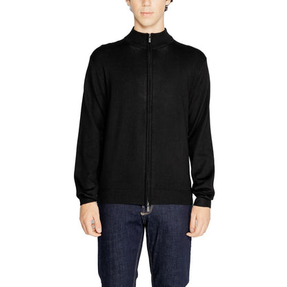 Hamaki-Ho Black Viscose Cardigan Hamaki-Ho
