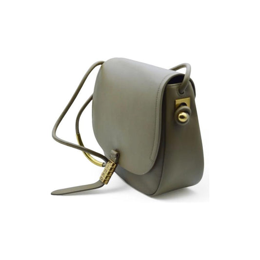 PINKO Green Leather Women Crossbody Bag