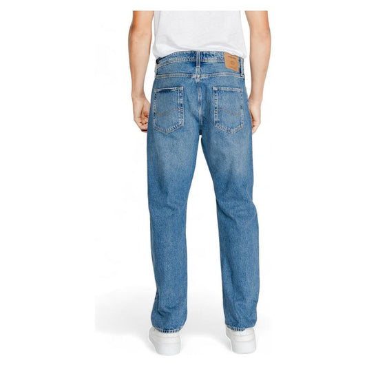 Jack Jones Blue Cotton Jeans & Pant