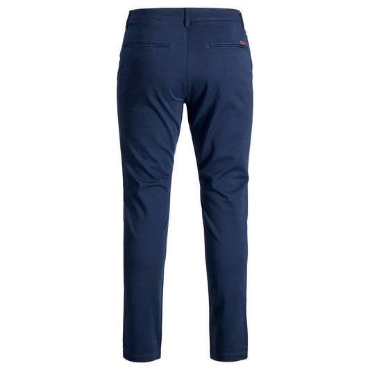 Jack Jones Blue Cotton Jeans & Pant Jack Jones Dark Slate Gray