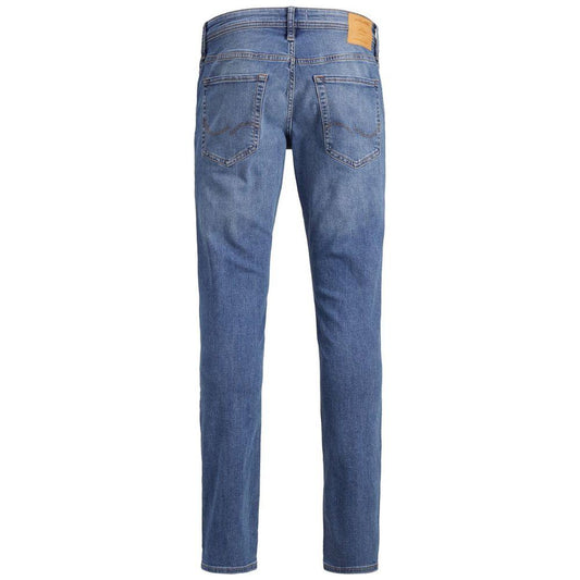 Jack Jones Blue Cotton Jeans & Pant Jack Jones Dim Gray