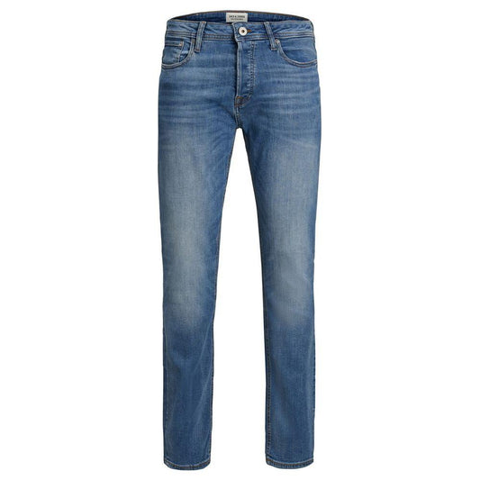 Jack Jones Blue Cotton Jeans & Pant