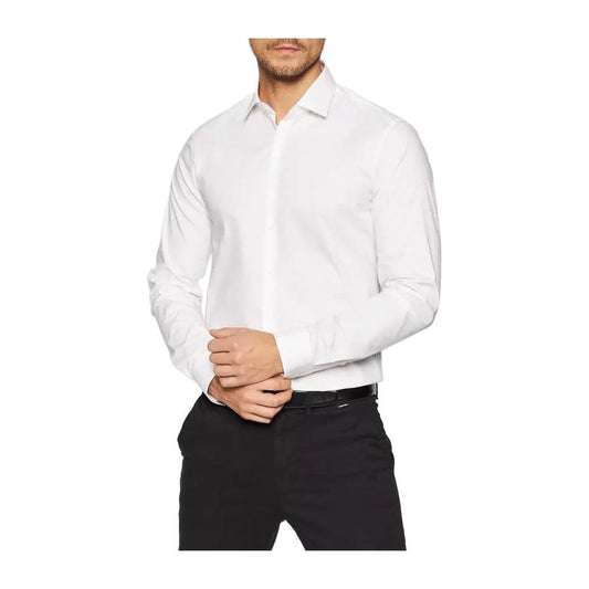 Calvin Klein White Cotton Shirt