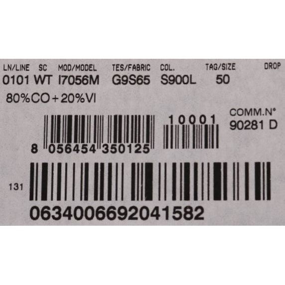 سترة أنيقة مخططة باللون الرمادي من دولتشي آند غابانا