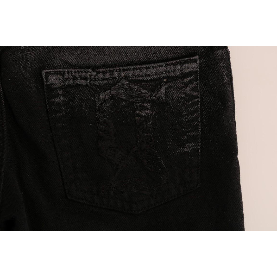 بنطلون جينز جون جاليانو الأنيق باللون الرمادي بقصّة عادية