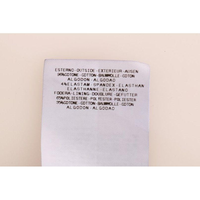 Ermanno Scervino Purple Corduroy Stretch Bootcut Pants Ermanno Scervino