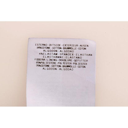 Ermanno Scervino Purple Corduroy Stretch Bootcut Pants Ermanno Scervino