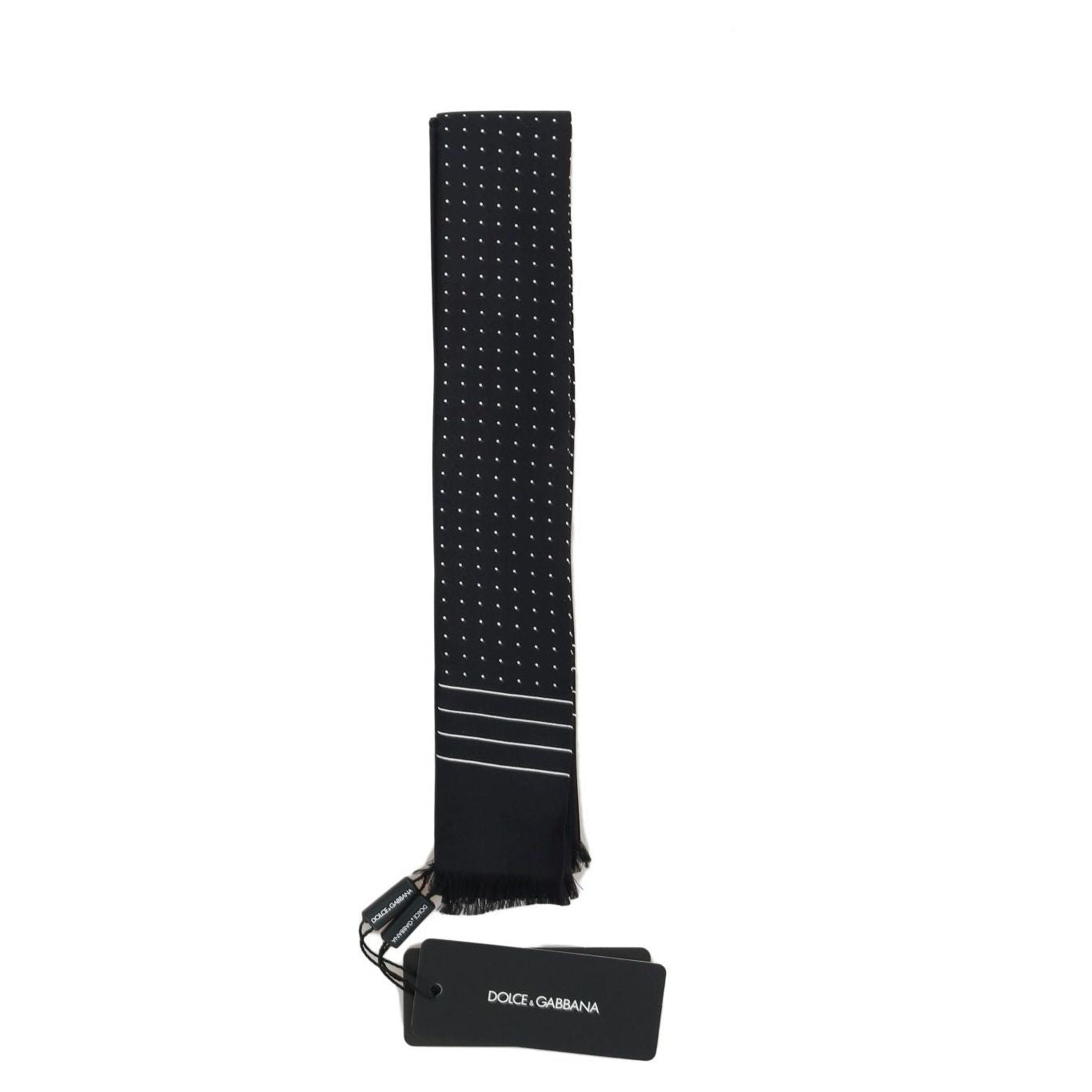 وشاح ربطة عنق حرير أنيق للرجال من دولتشي آند غابانا