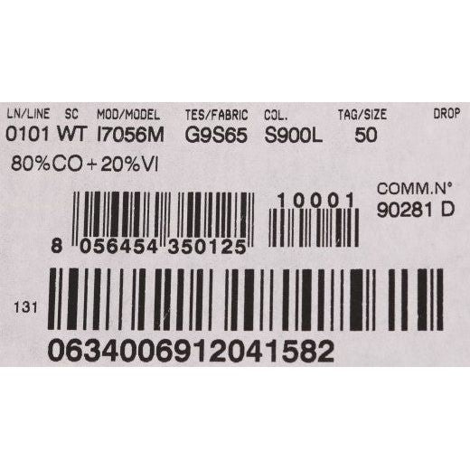 Dolce & Gabbana Black STAFF Cotton Rayon Vest