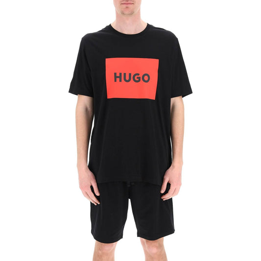 Hugo dulive t-shirt with logo box Topwear Hugo