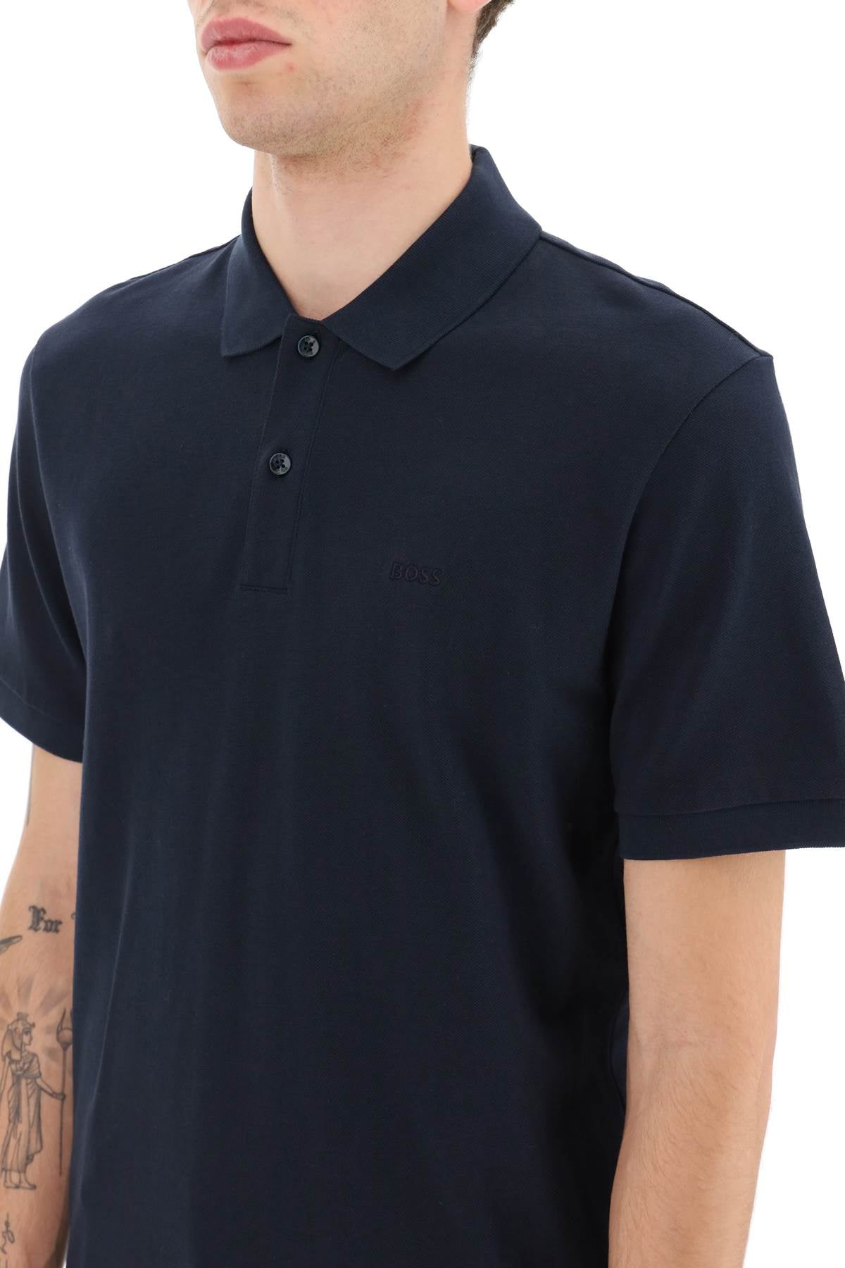 Boss organic cotton pallas polo shirt Topwear Boss