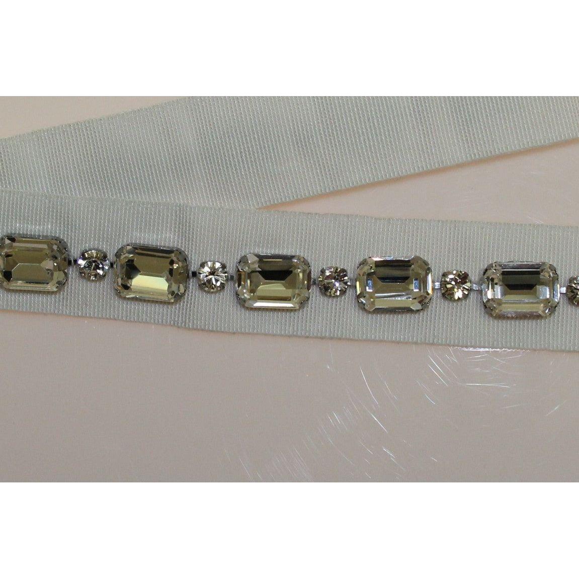 Dolce & Gabbana Elegant Crystal-Embellished Waist Belt Belt Dolce & Gabbana