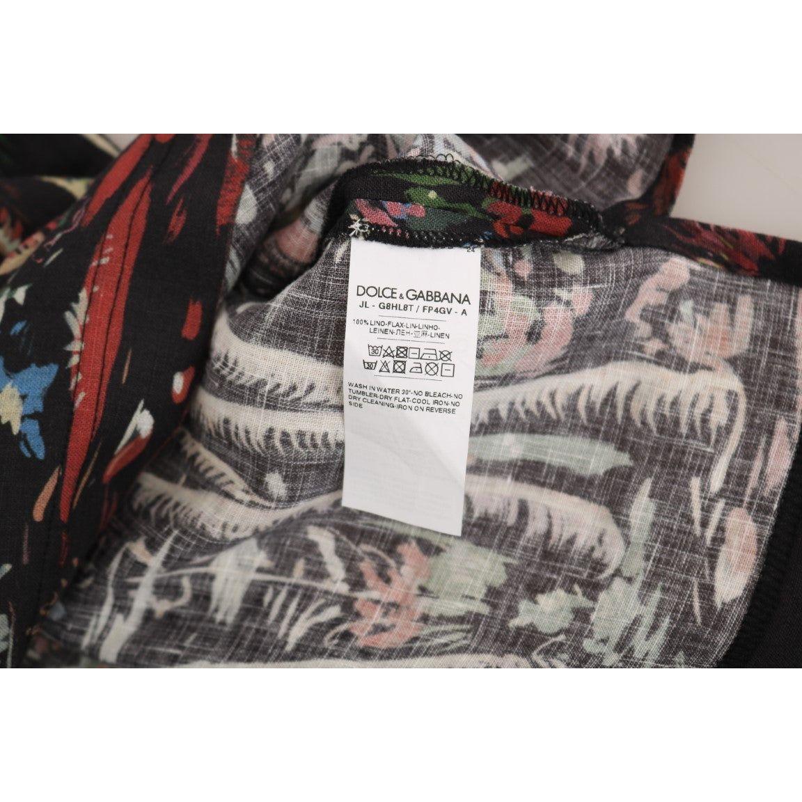 تي شيرت بولو بشعار بركان صقلية من دولتشي آند غابانا