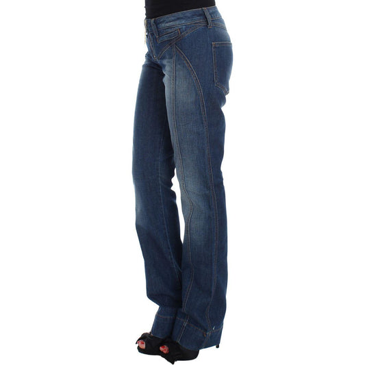 Cavalli Chic Boot Cut Blue Wash Denim Cavalli