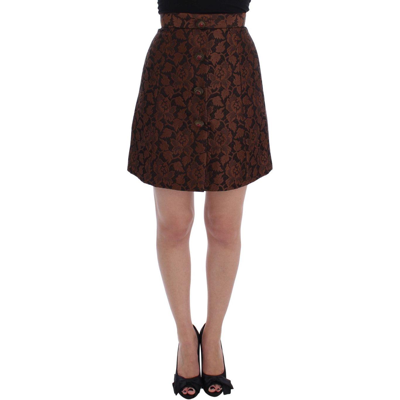 Dolce & Gabbana Elegant Brocade Bubble Skirt Dolce & Gabbana