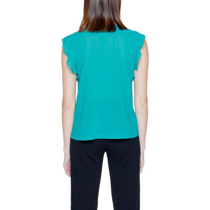 Rinascimento Green Polyester Blouse Rinascimento