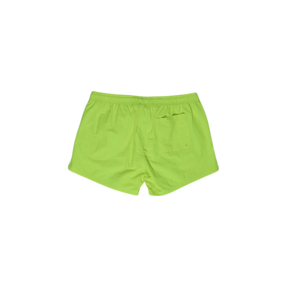 Hamaki-Ho Yellow Polyester Swim Shorts Hamaki-Ho
