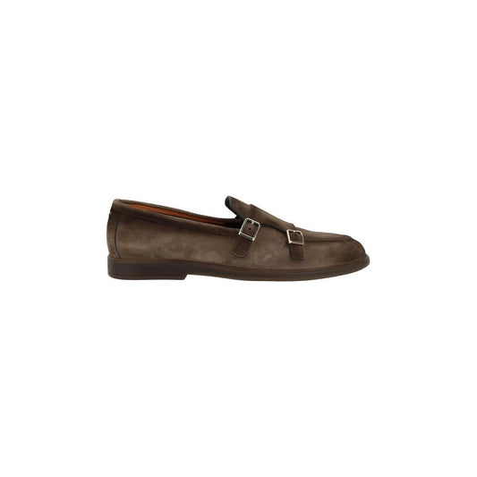 Santoni Leather Loafers
