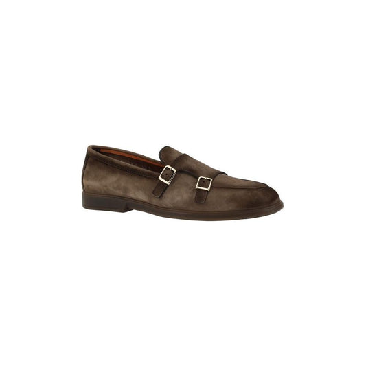 Santoni Leather Loafers