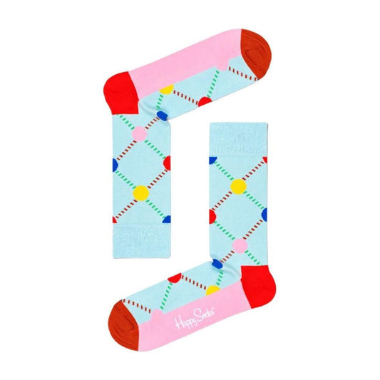 Happy Socks Blue Cotton Sock 1728,36-40,71956299936,Blue,Clothing,Happy Socks,New with tags,Tights & Socks - Women - Clothing,Women,Women - Clothing HA-8994700132-36-40