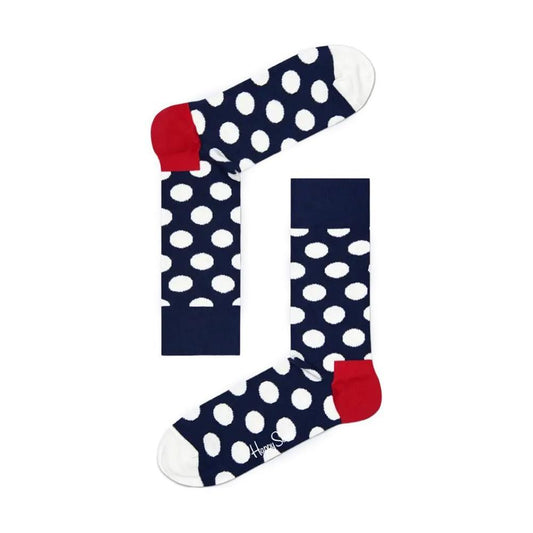 Happy Socks Blue Cotton Sock 1728,36-40,71956299936,Blue,Clothing,Happy Socks,New with tags,Tights & Socks - Women - Clothing,Women,Women - Clothing HA-9603000010-36-40
