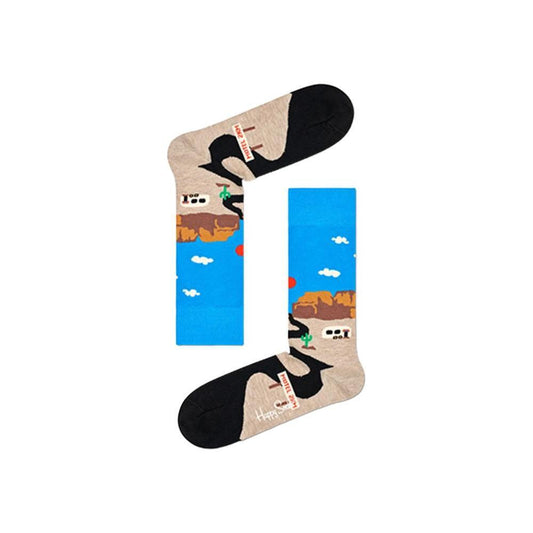 Happy Socks Blue Cotton Sock 1728,36-40,71956299936,Blue,Clothing,Happy Socks,New with tags,Tights & Socks - Women - Clothing,Women,Women - Clothing HA-11396200132-36-40