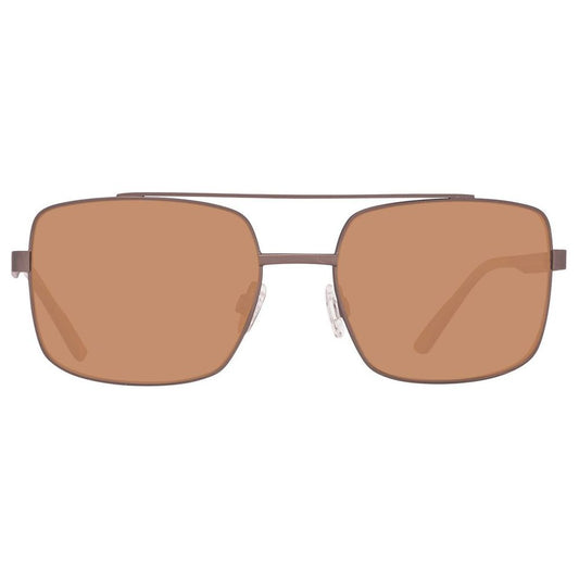 Helly Hansen Brown Metal Sunglasses