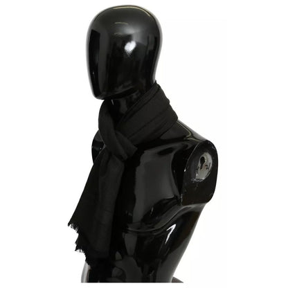 Dolce & Gabbana Green Brown Wrap Cashmere Shawl Scarf