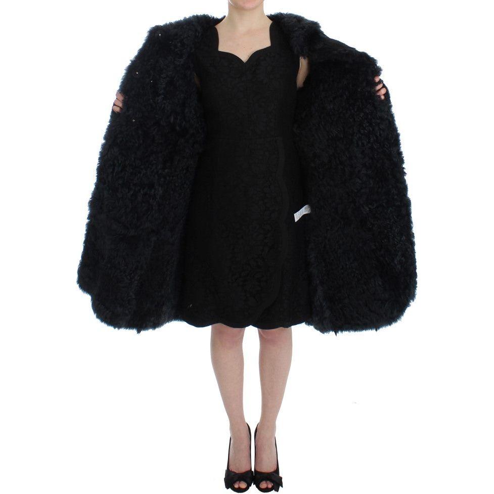 Dolce & Gabbana Exquisite Shearling Coat Jacket Dolce & Gabbana