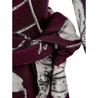 Lardini Purple Viscose Casual Dress Lardini