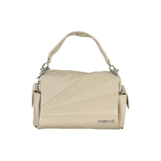 Desigual Beige Polyethylene Handbag